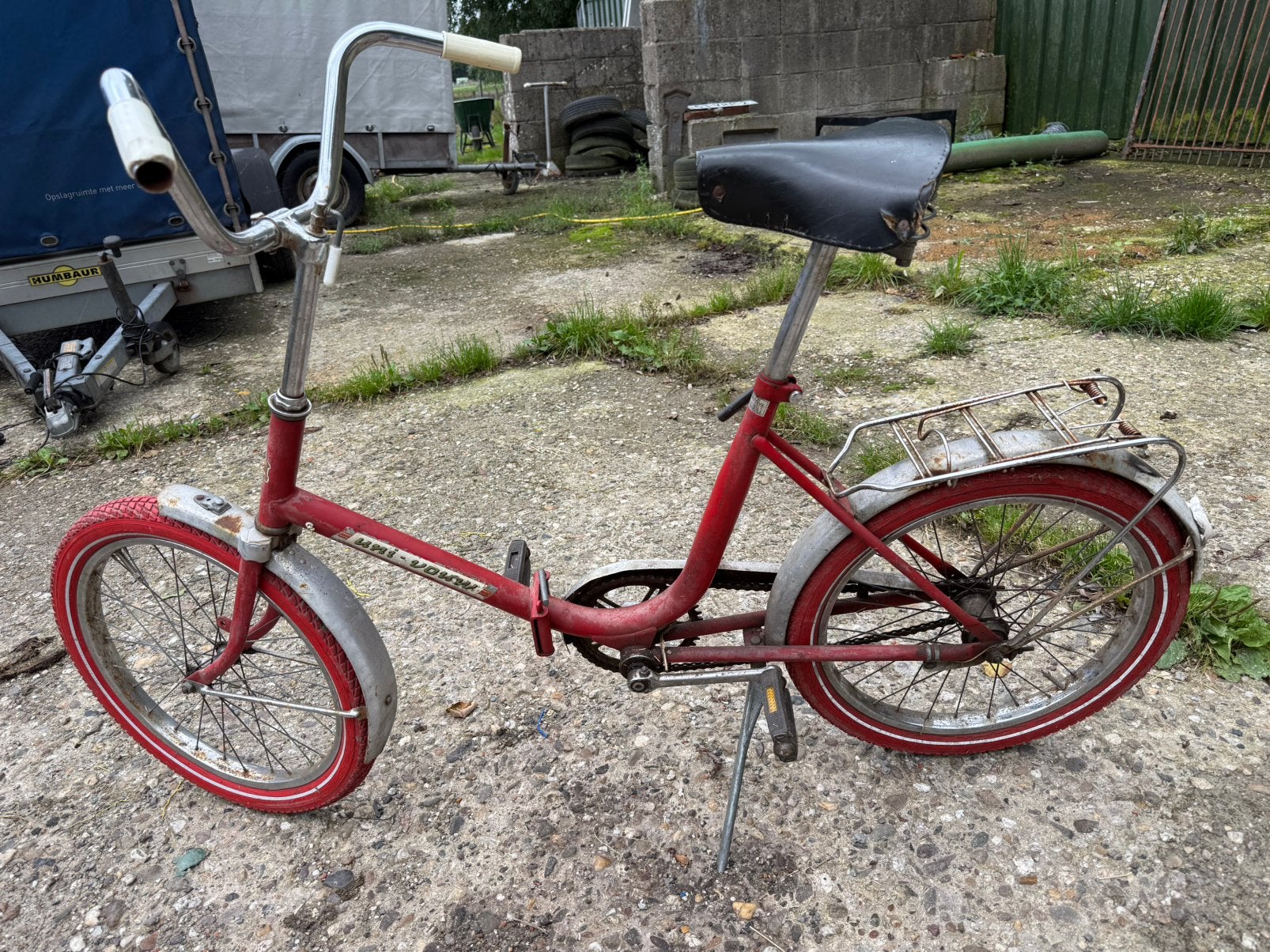 Jaren 70 vouwfietd, Ophalen of Verzenden, Zo goed als nieuw