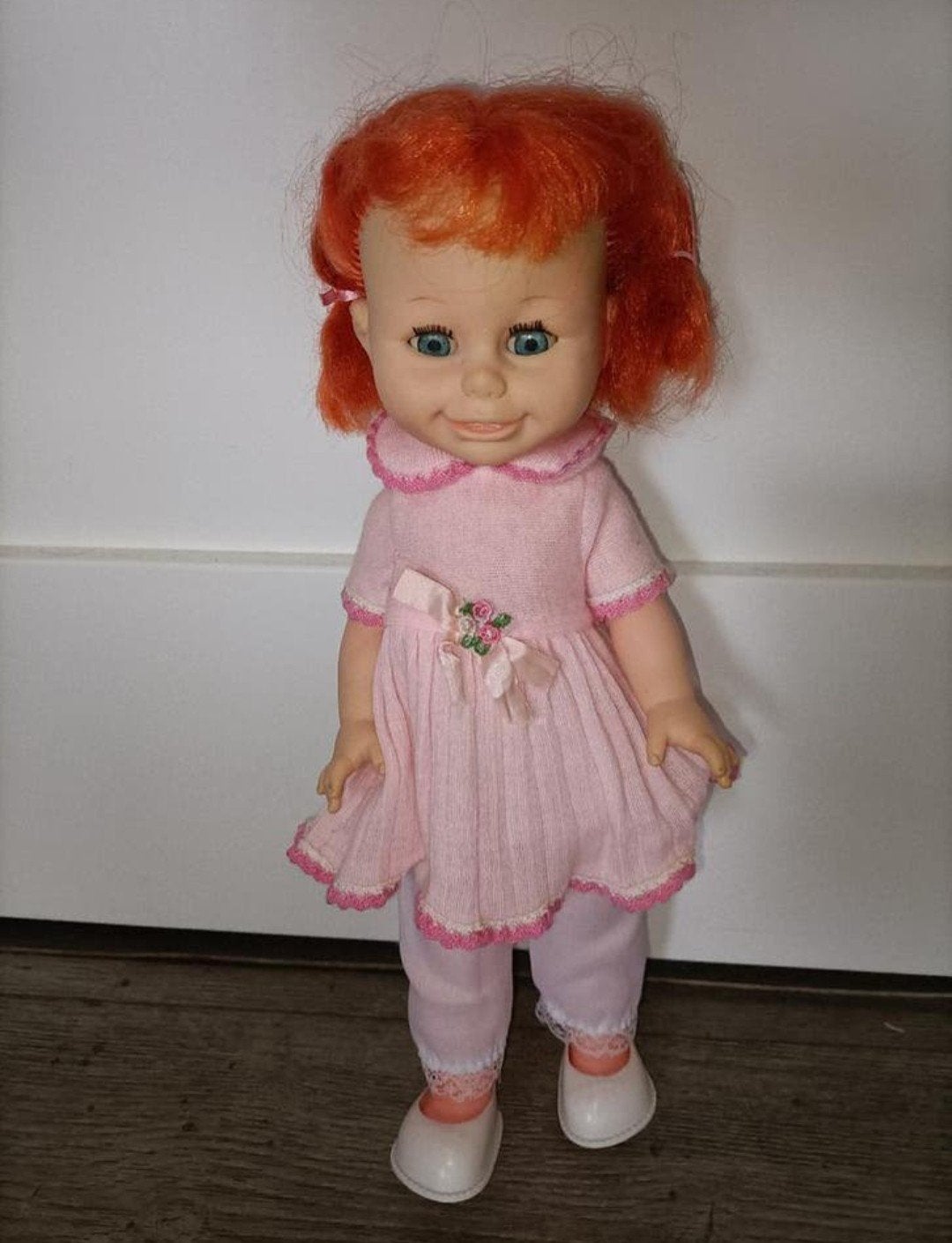 🌼vintage pipi langkous pop🌼, Verzenden, Zo goed als nieuw, Pop