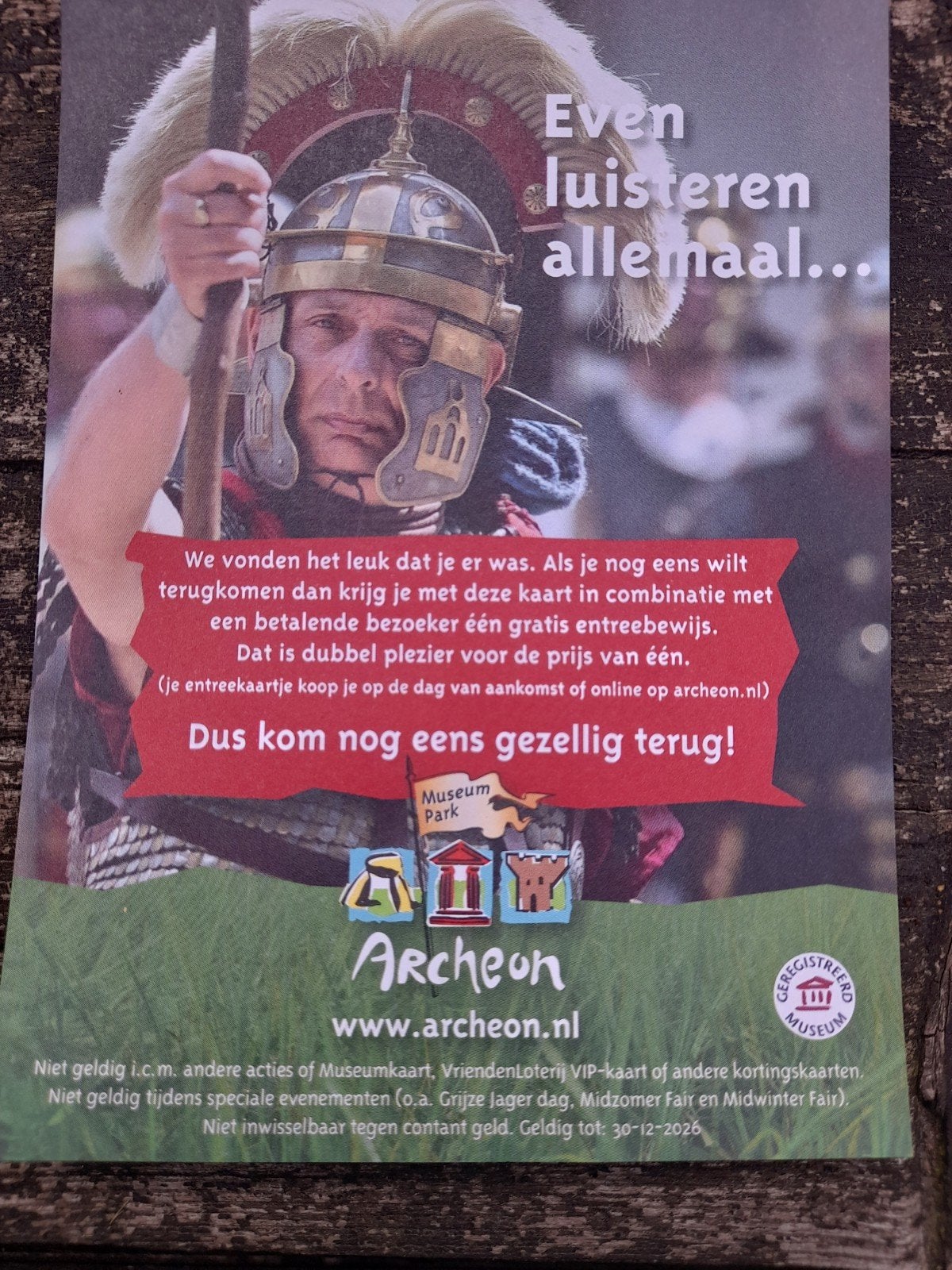 Entreebewijs Archeon
