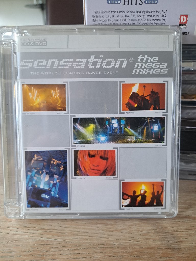 Sensation White The Mega Mixes CD & DVD - Dance EventZ243-21, Ophalen of Verzenden, Zo goed als nieuw