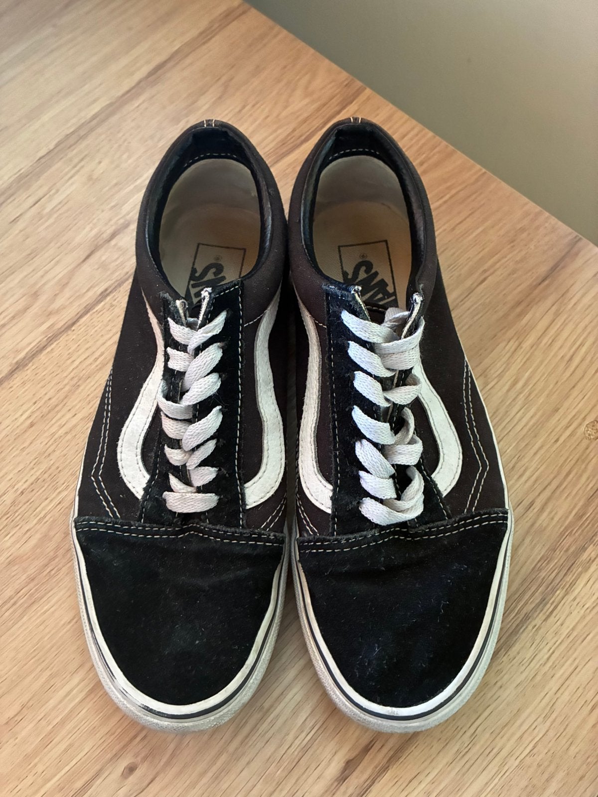 Vans Old Skool, Zwart, Ophalen of Verzenden, Sneakers of Gympen, Gedragen