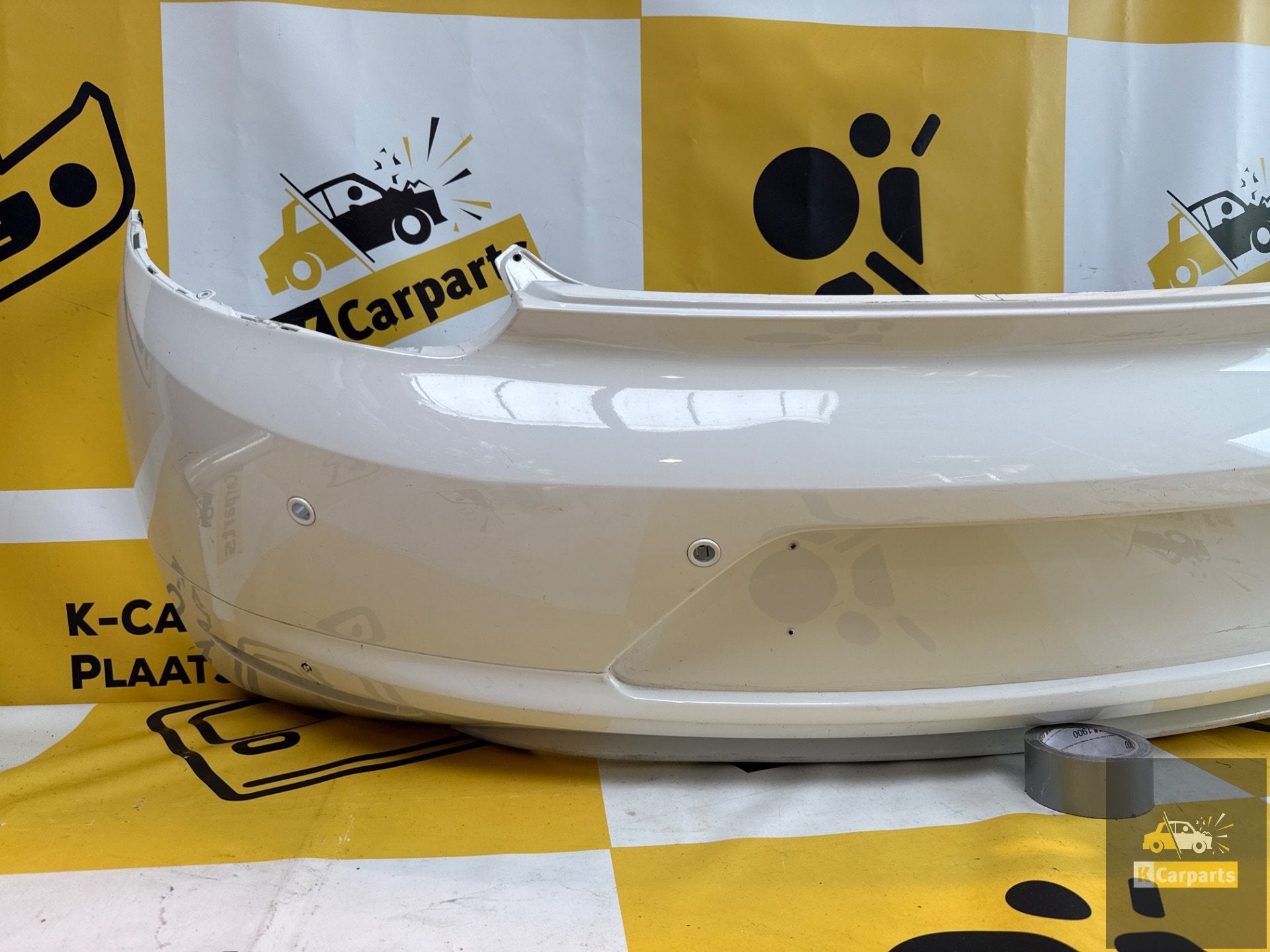 Volkswagen scirocco Achterbumper PDC ORIGINEEL 1K8807421, Info@fabrikant.eu, Ophalen of Verzenden, Achter, Bumper