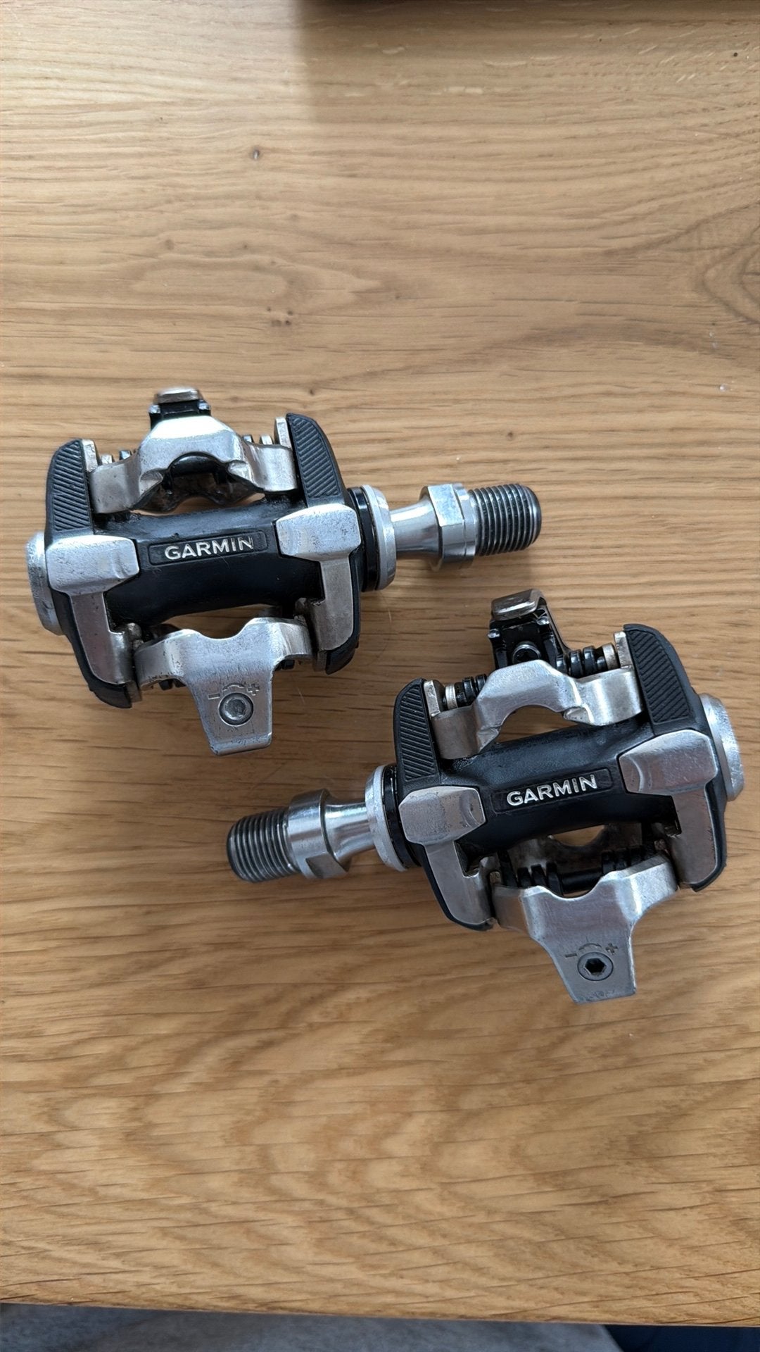 Garmin Rally XC200 Powermeter Pedalen, Fietsen en Brommers, Fietsonderdelen, Gebruikt, Aluminium, Racefiets, Ophalen