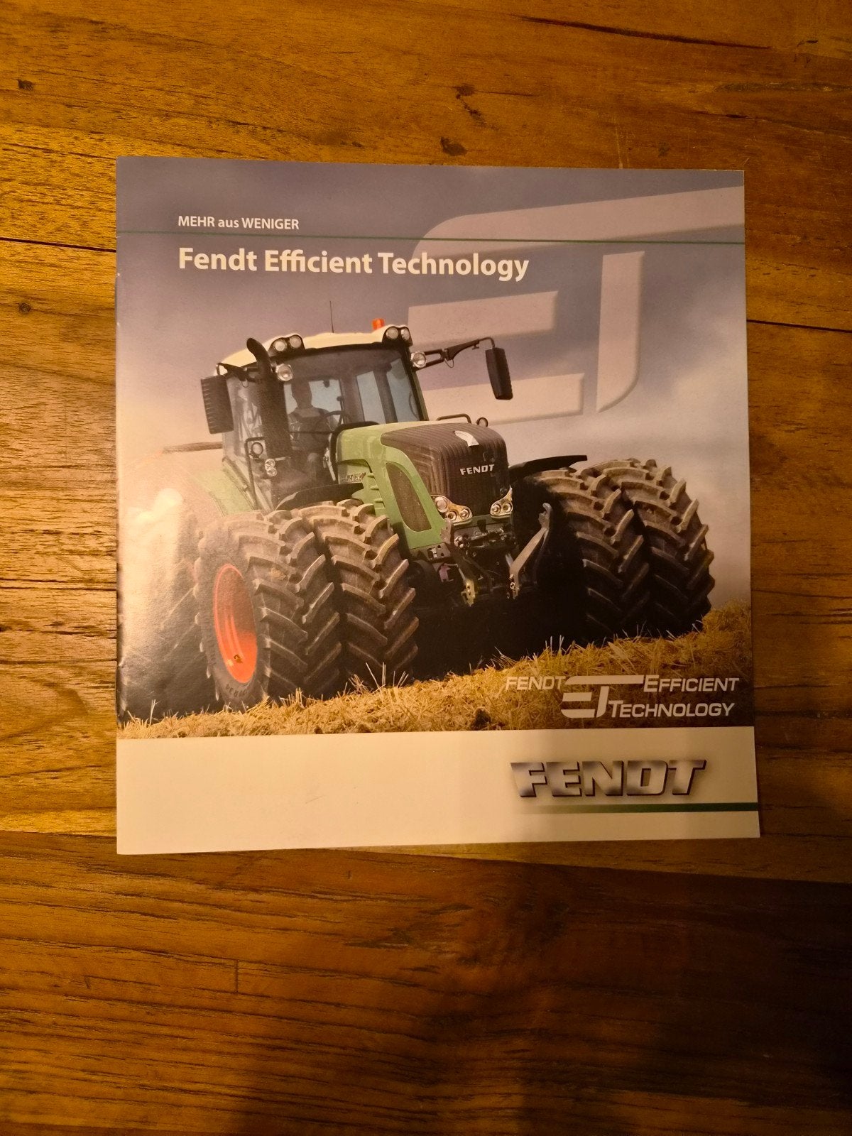 tractor folder Fendt Efficient Technology, Boeken, Ophalen of Verzenden