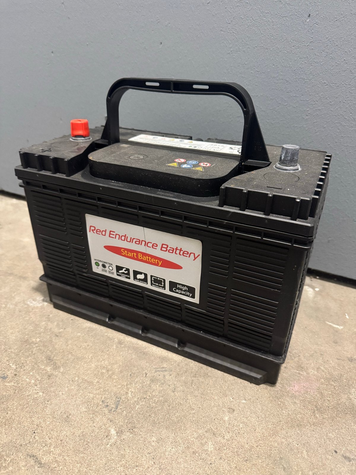 Red Endurance Startaccu 102Ah 720A, Gebruikt, Universele onderdelen