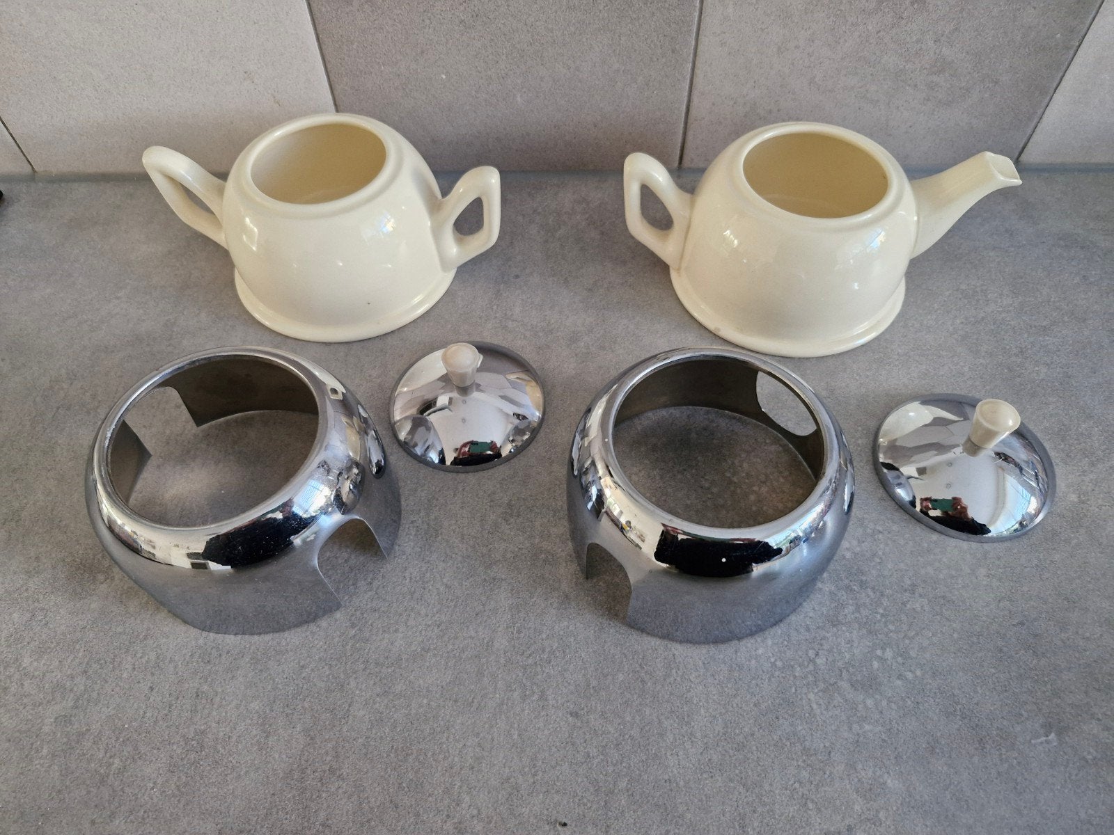 Theepot en suikerpot, Antiek en Kunst, Ophalen