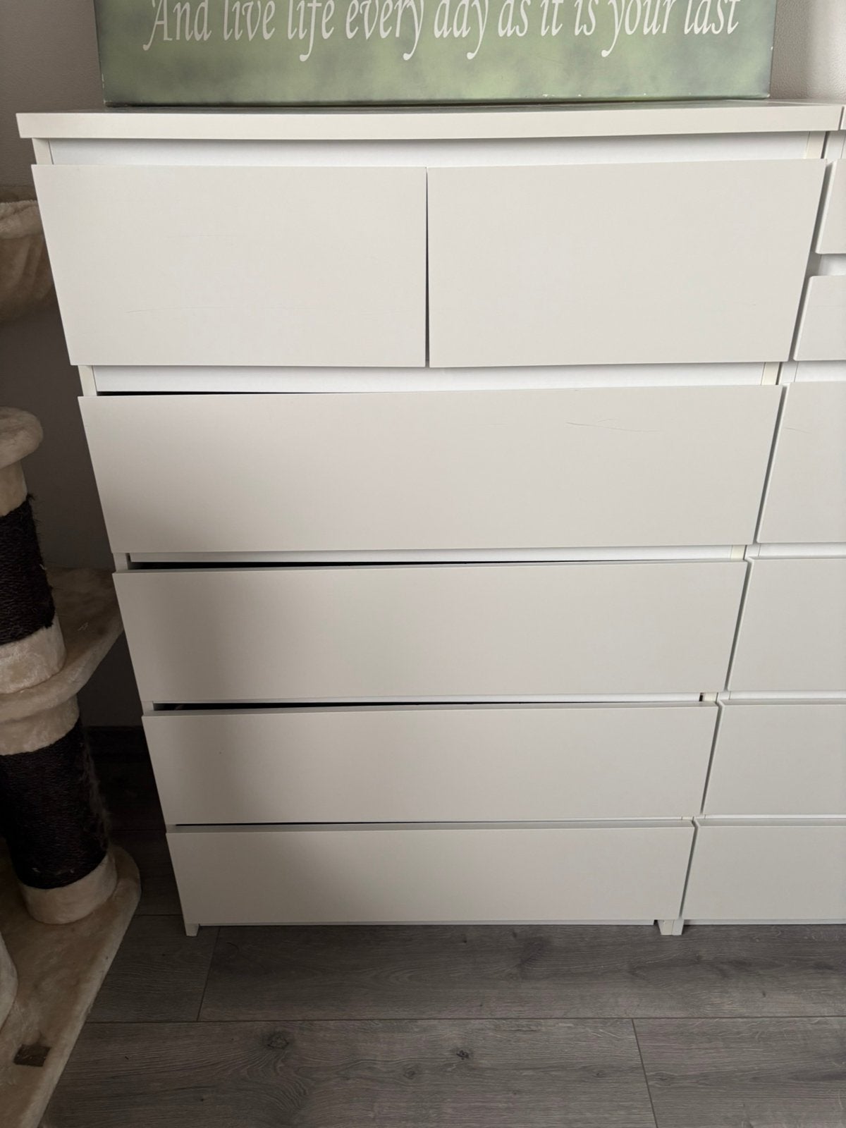 Ikea malm zes lade kast, Huis en Inrichting, Ophalen, 5 laden of meer, 50 tot 100 cm, Zo goed als nieuw