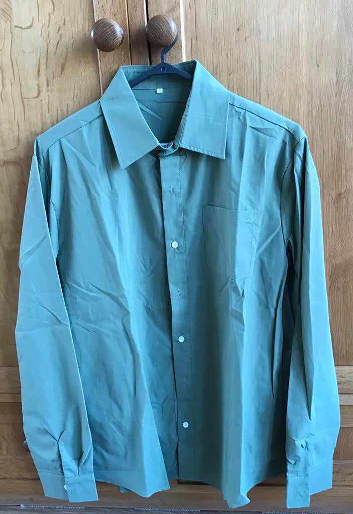 Groen overhemd maat 3XL, Ophalen, Nieuw, Groen, Halswijdte 43/44 (XL)