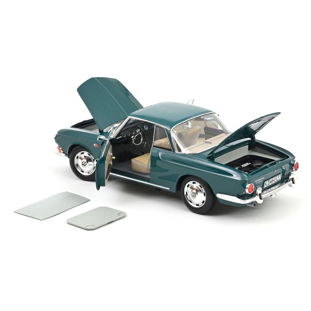VW Karmann Ghia 1500 '63 Groen schaal 1/18 NOREV Ref 188648, Hobby en Vrije tijd, Modelauto's | 1:18, Verzenden, Nieuw, Auto, Norev