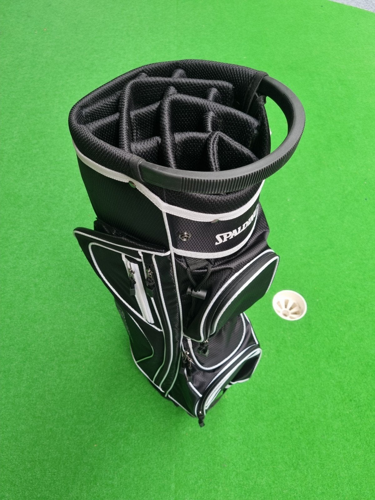 Spalding trolleytas golftas zwart met witte details, nieuw, Ophalen, Nieuw, Tas, Overige merken