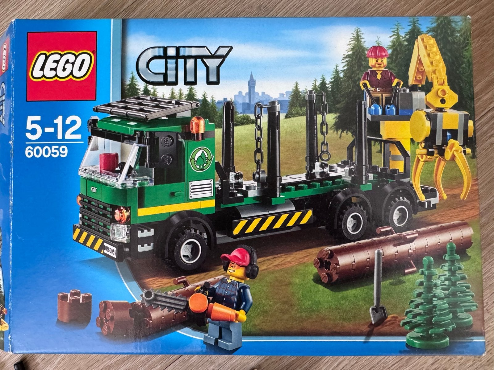 Lego City 60059 Houttransport, Ophalen, Zo goed als nieuw