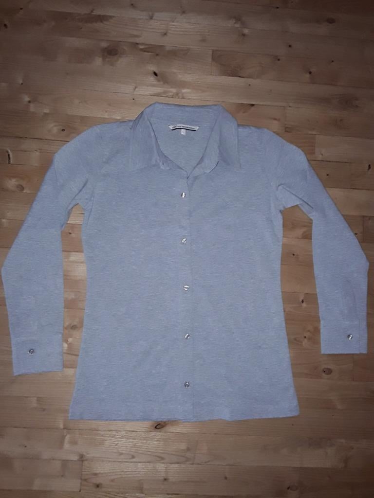 Grijze Erny van Reijmersdal blouse mt L, Kleding | Dames, Maat 42/44 (L), Ophalen of Verzenden, Zo goed als nieuw, Erny van Reijmersdal