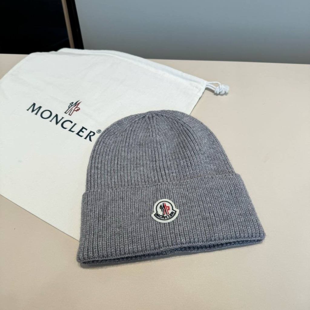 Moncler Muts, Kleding | Heren, Mutsen, Sjaals en Handschoenen, Moncler, Nieuw, Overige maten, Ophalen of Verzenden