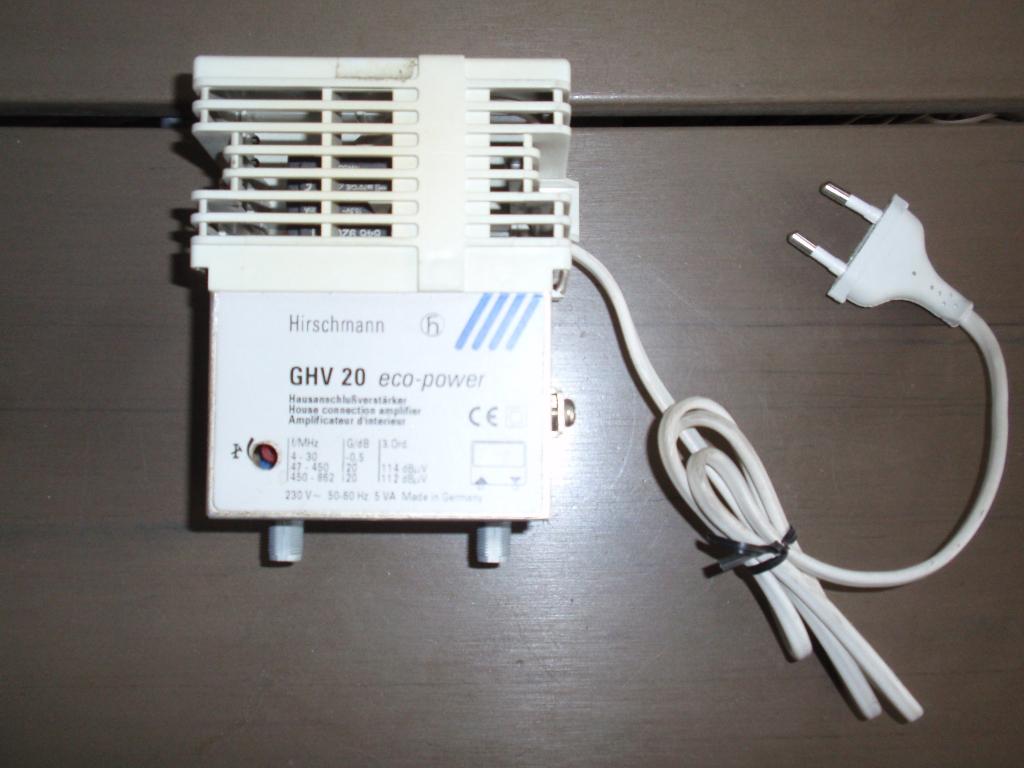 Hirschmann antenne versterker ghv 20 eco power, Ophalen, Zo goed als nieuw