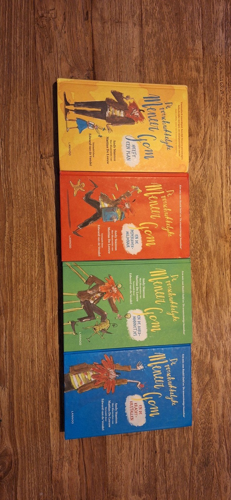 Meneer Gom boeken, Ophalen of Verzenden