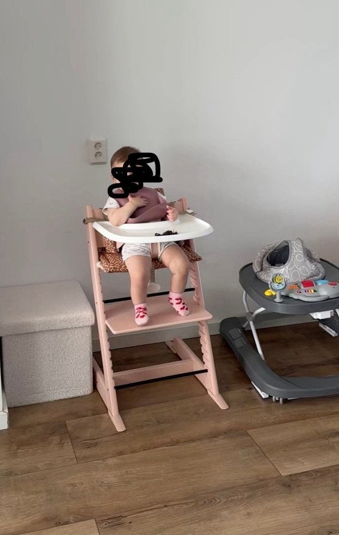 Stokke Tripp Trapp Kinderstoel set, Ophalen, Gebruikt, Meegroeistoel, Gordel(s)