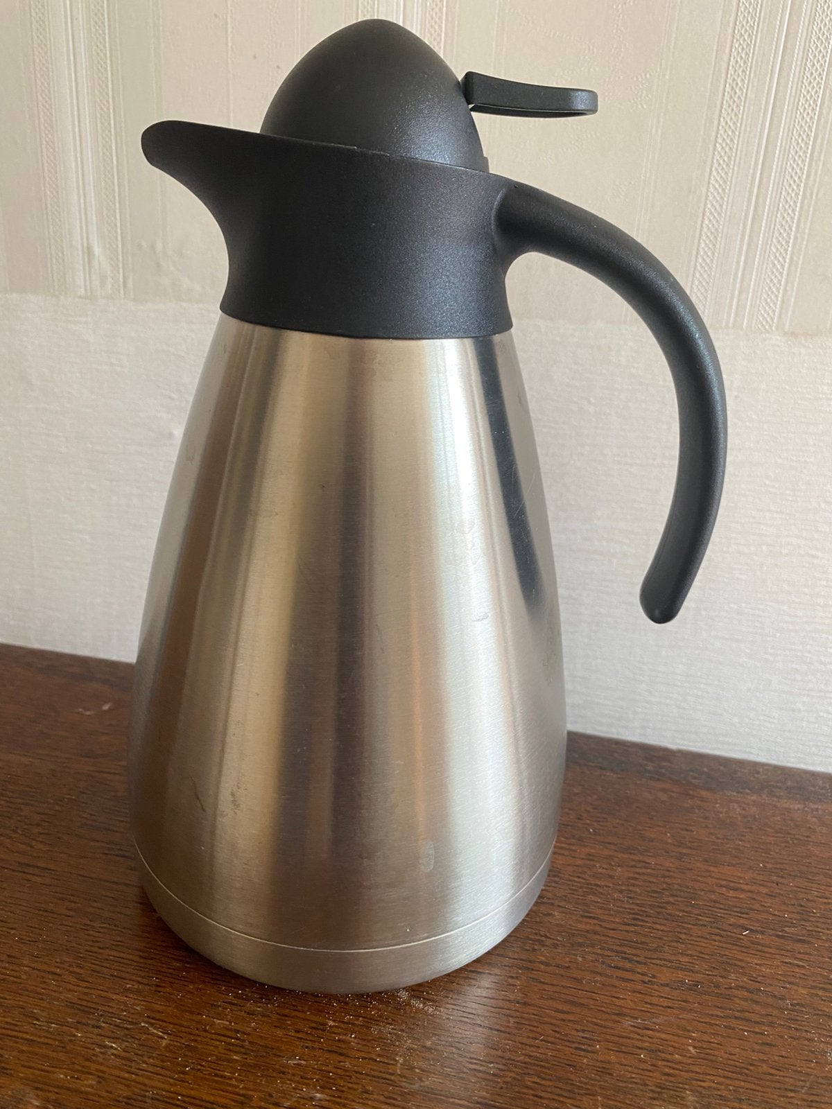 Douwe Egberts  RVS isolerrkan als nieuw, Ophalen of Verzenden, Zo goed als nieuw