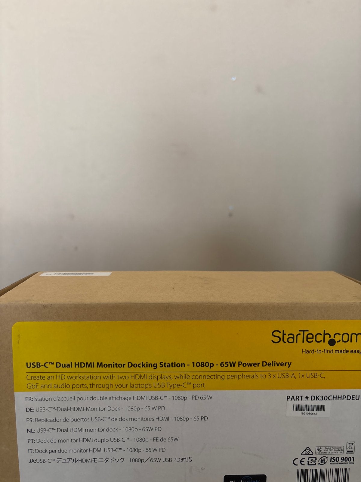 Nieuw StarTech USB-C Dual HDMI Monitor Docking Station 1080p, Computers en Software, Dockingstations, Ophalen, Nieuw, Docking station
