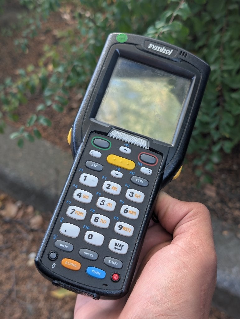 Zebra / Symbol MC32N0 Handscanner / Barcode Scanner, Gebruikt, Symbol, Windows, Barcodescanner
