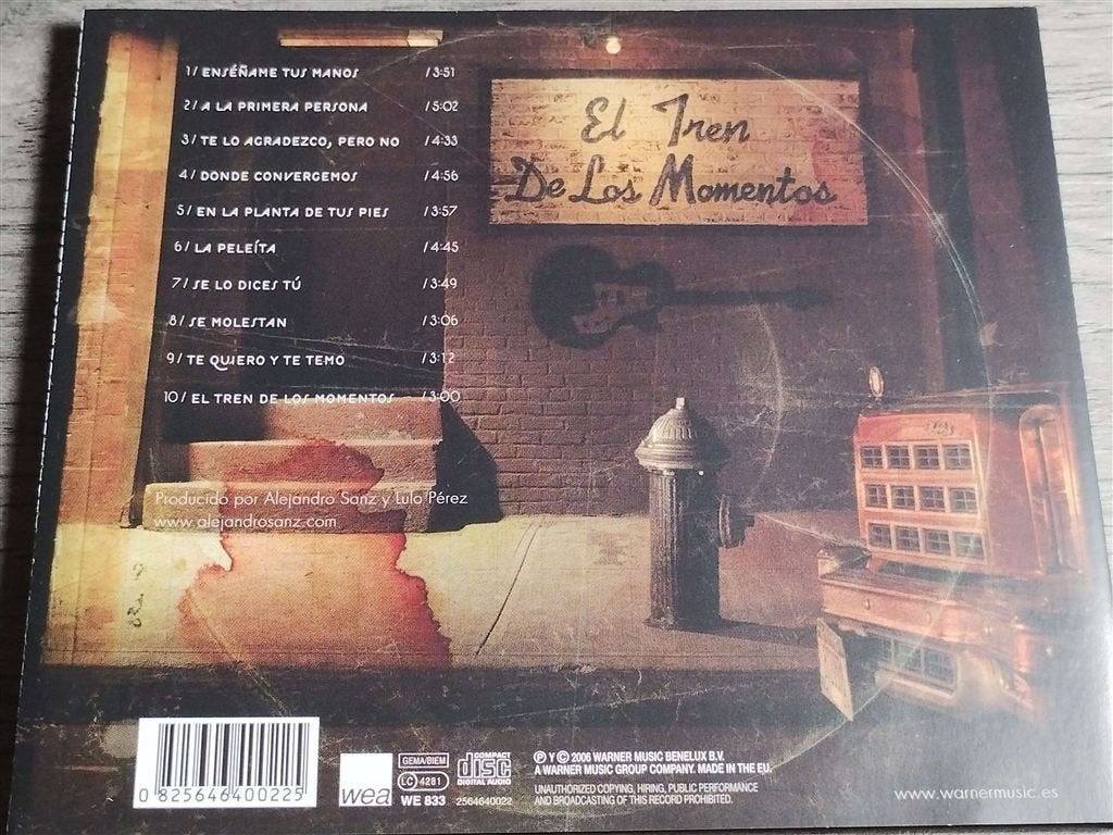 Alejandro Sanz – El Tren De Los Momentos, Ophalen of Verzenden, Gebruikt
