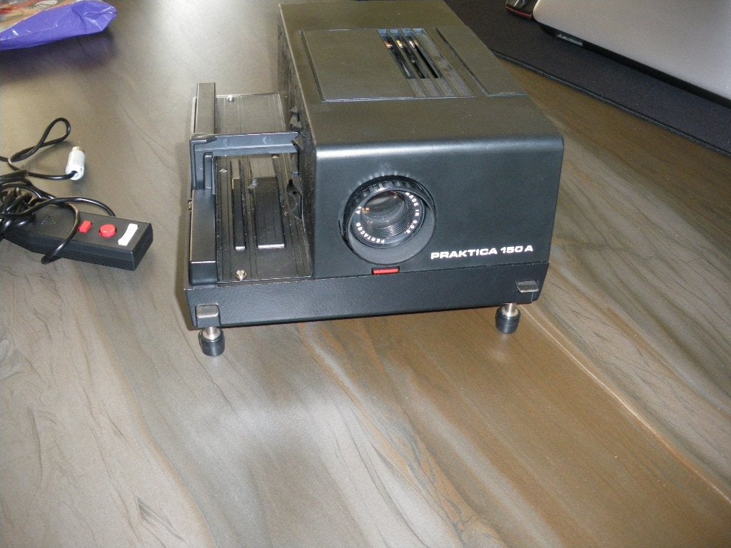 Practica dia projector compleet met handige draagtas zgan, Ophalen of Verzenden, Zo goed als nieuw