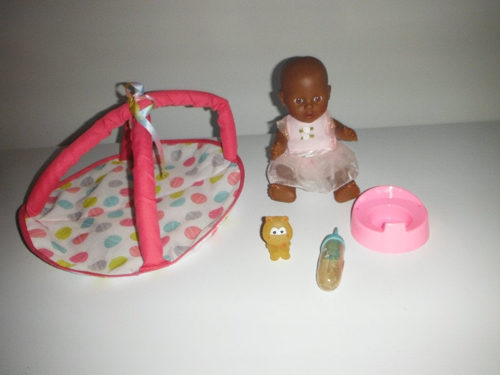 baby born met speelkleed en  acc, Kinderen en Baby's, Speelgoed | Poppen, Ophalen of Verzenden, Zo goed als nieuw, Babypop