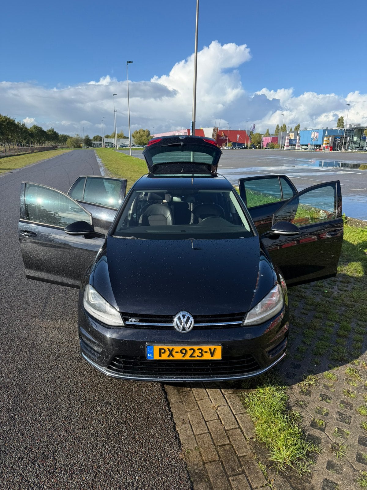 Volkswagen Golf 1.4 TSI 103KW DSG 2014 Zwart, Zwart, 4 cilinders, Leder en Stof, Zwart