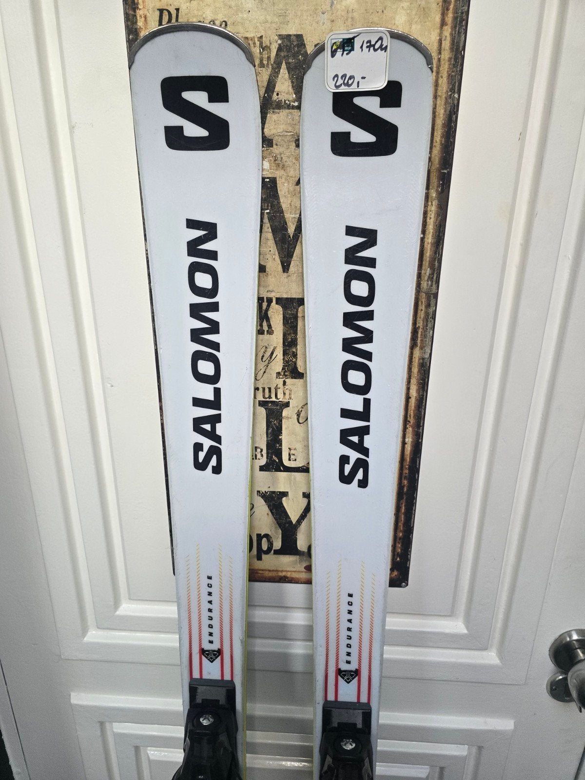170cm SALOMON S MAX ENDURANCE NP799 ALL ROUND, Sport en Fitness, Skiën en Langlaufen, 160 tot 180 cm, Zo goed als nieuw, Carve