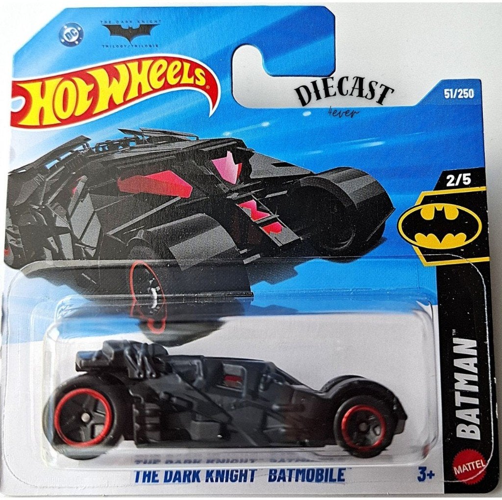 Hot Wheels The Dark Knight Batmobile, Black, Ophalen, Nieuw, Auto