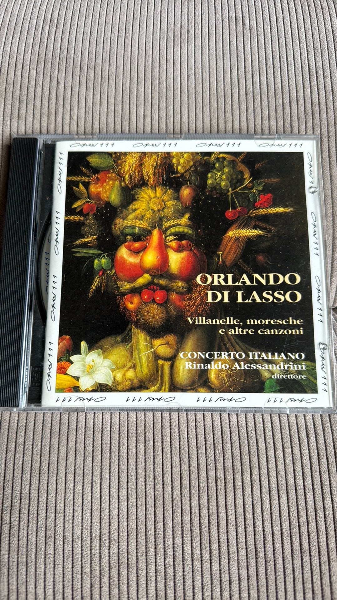 Orlando di Lasso Villanelle,Moresche e altre canzone, Ophalen of Verzenden, Zo goed als nieuw