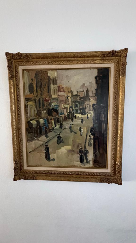 Oud schilderij, Ophalen