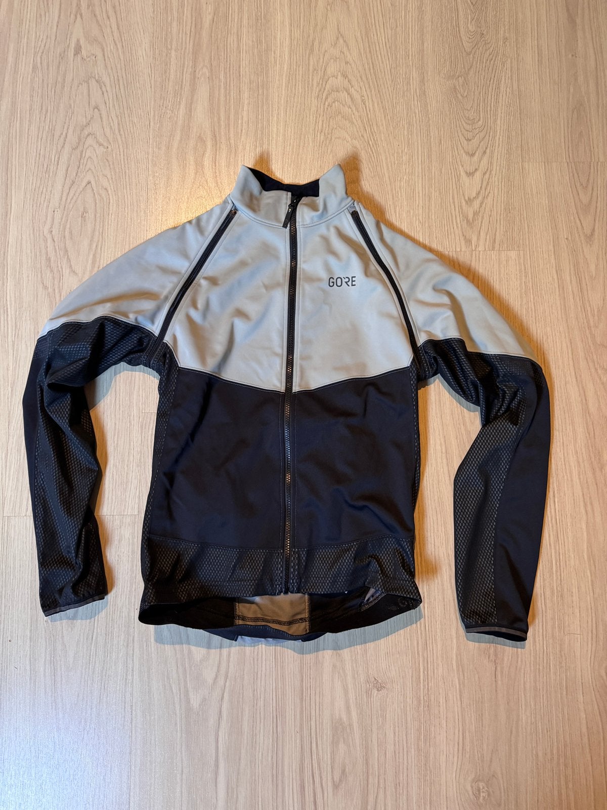 GORE WEAR Phantom Fietsjack Grijs/Zwart Heren - maat M, Ophalen of Verzenden, Zo goed als nieuw, Heren, Bovenkleding