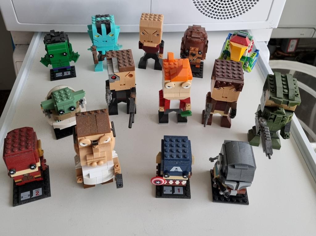 14 Lego BrickHeadz en Kubro's, Ophalen, Gebruikt, BrickHeadz, Lego