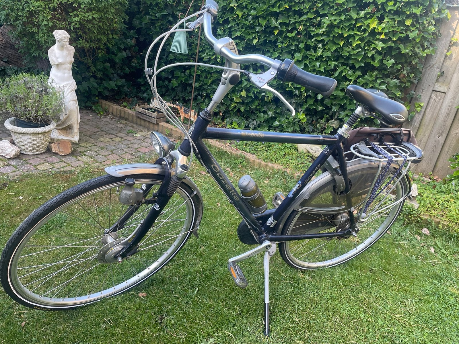 Gazelle Davos herenfiets, Fietsen en Brommers, Ophalen, Zo goed als nieuw, Gazelle, Versnellingen