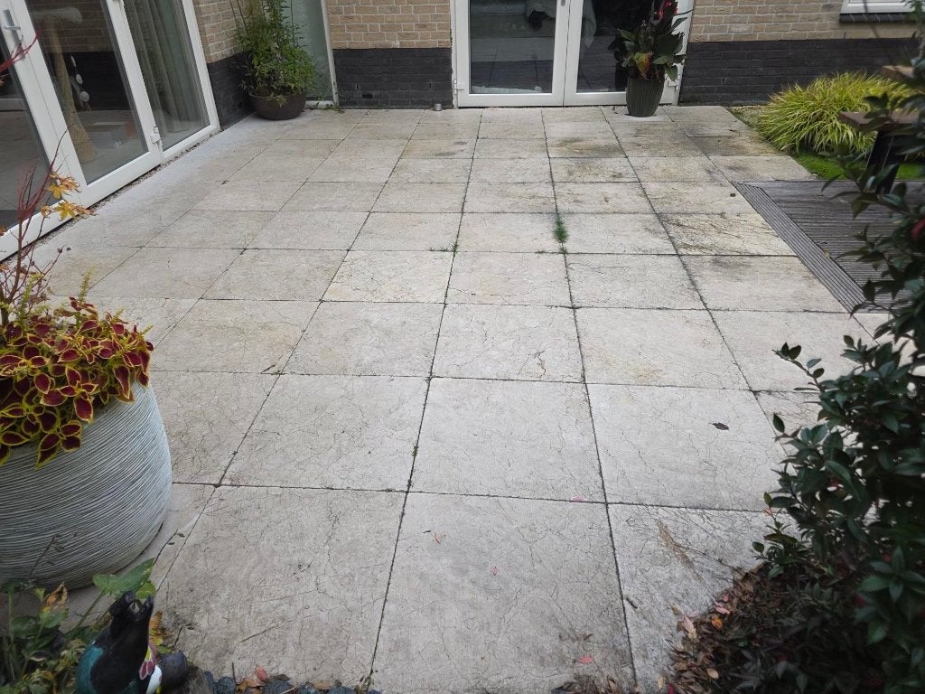 Gratis terrastegels circa 30m2 af te halen, Tuin en Terras, Gebruikt, Ophalen of Verzenden, Terrastegels, Natuursteen