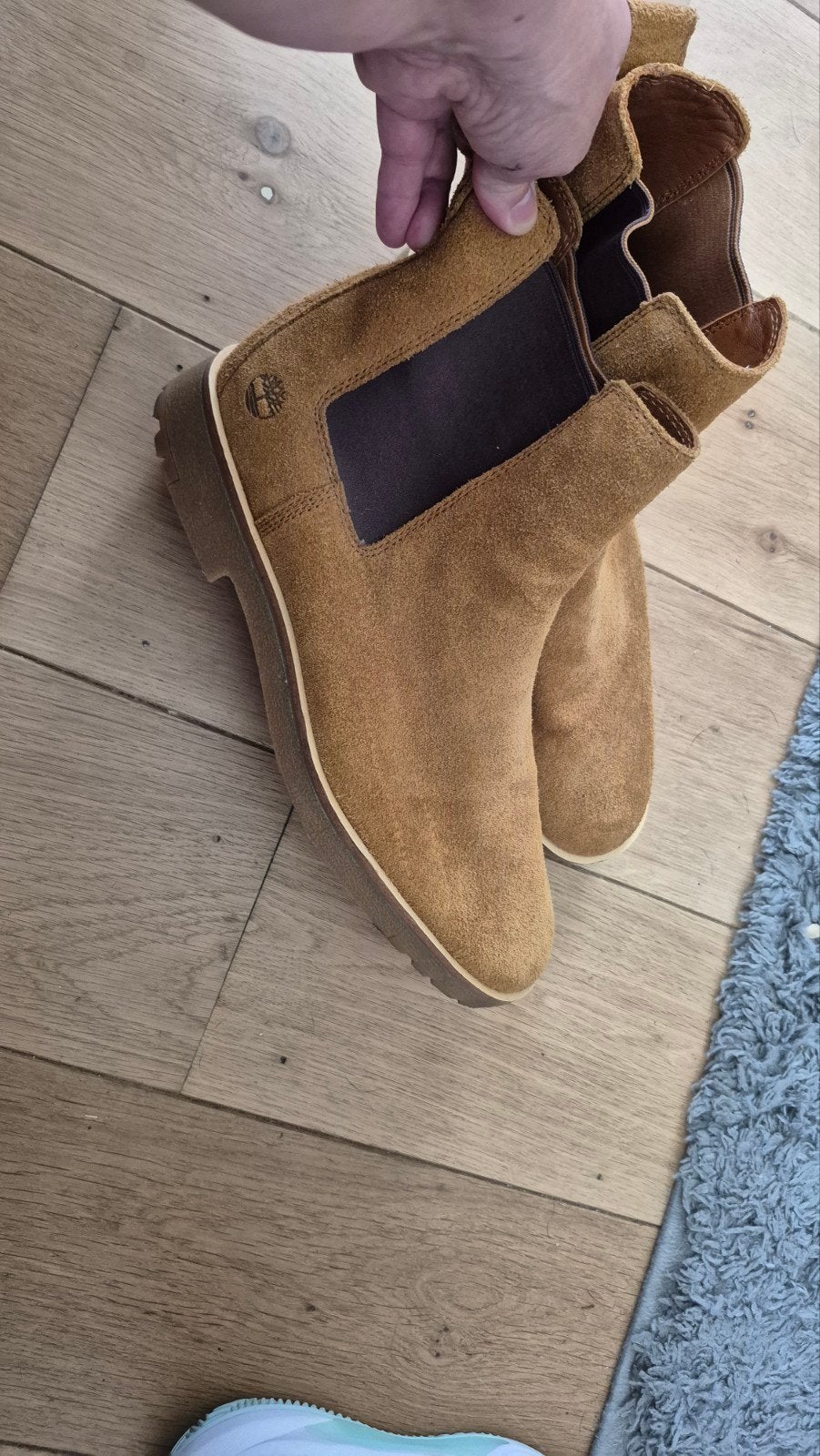 timberland boots  heren zgan 45.5, Ophalen of Verzenden, Zo goed als nieuw, Bruin, Boots