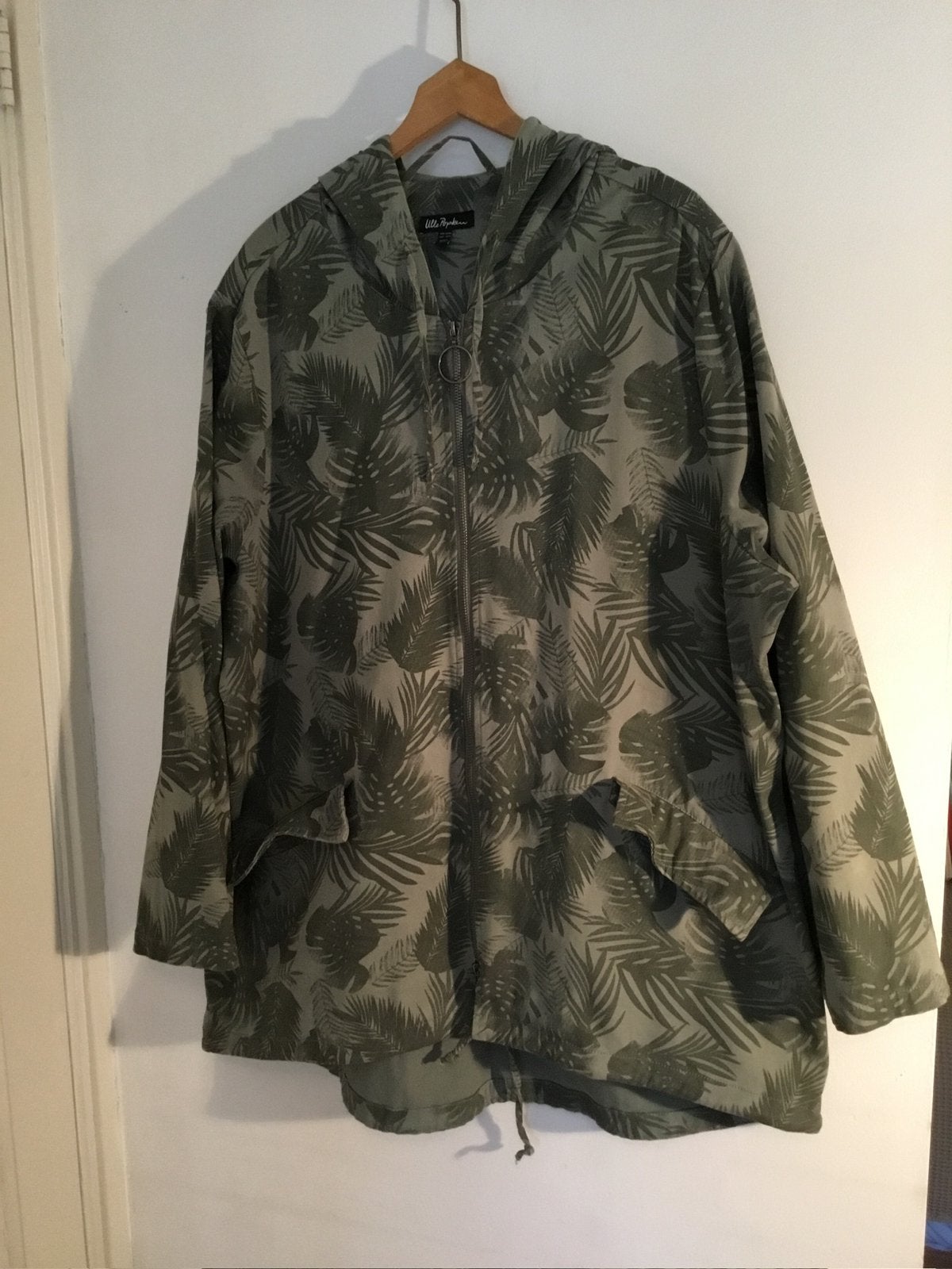 Parka/regen/herfst jas ULLA POPKEN mt 46 ( in Hilversum ), Ophalen of Verzenden, Groen