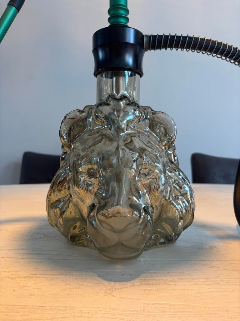 Shishapijp set compleet - leeuwenkop, Ophalen, Gebruikt