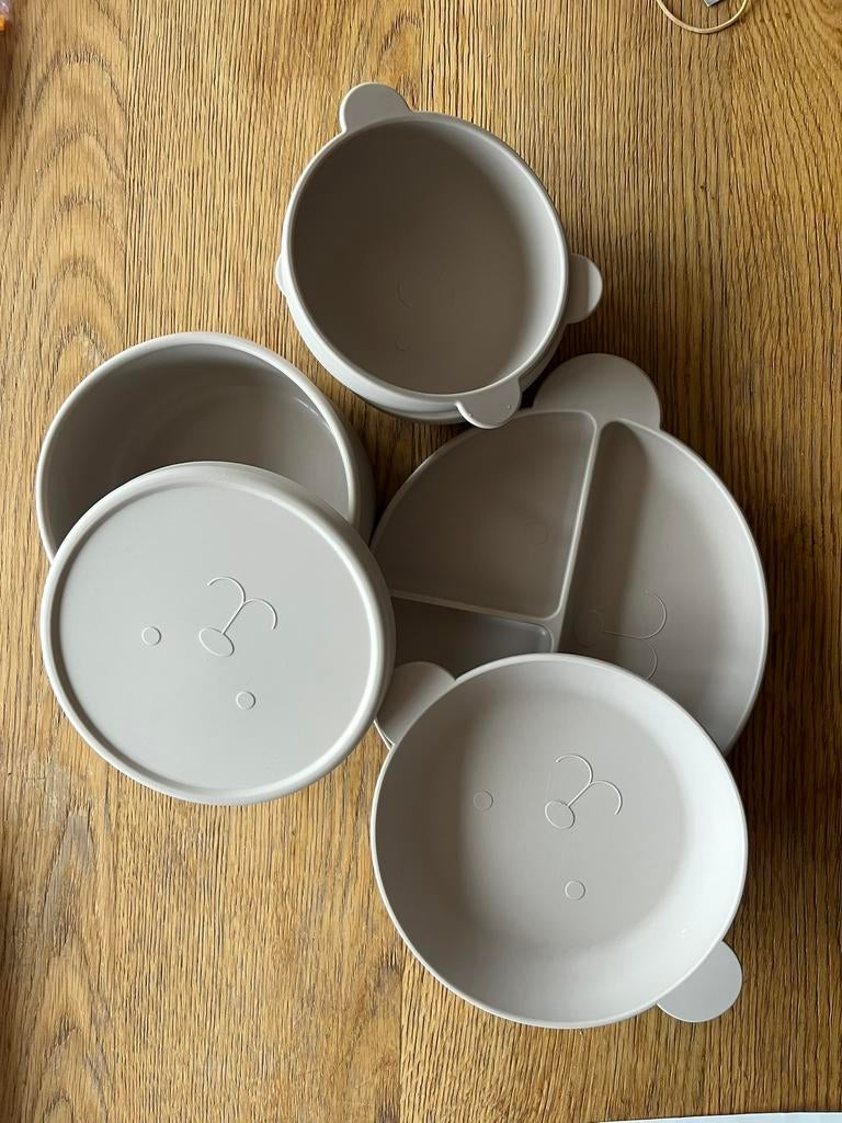Siliconen eetset van zara home, Huis en Inrichting, Keuken | Servies, Ophalen of Verzenden, Gebruikt, Overige typen