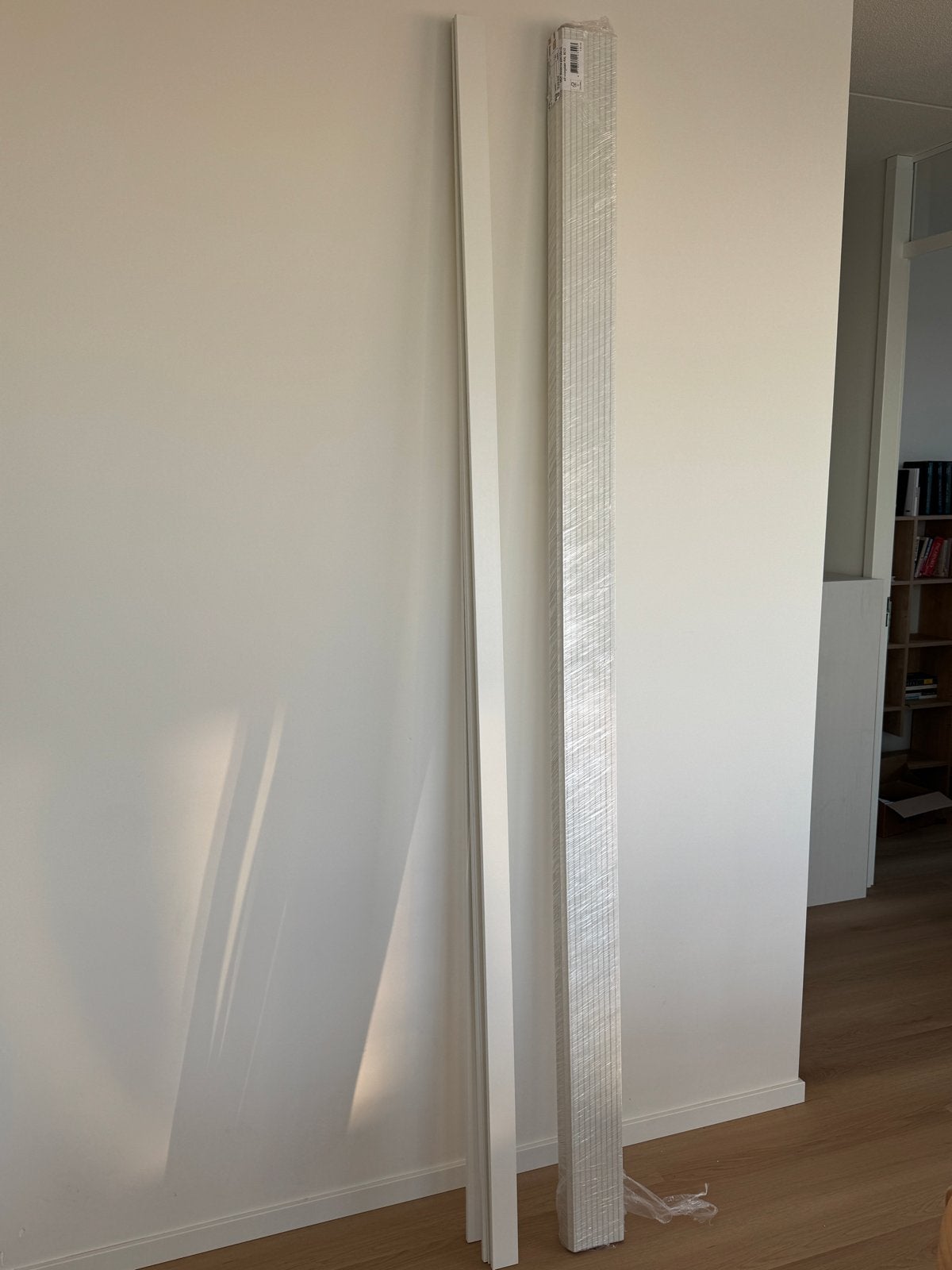 Nieuwe MDF plinten RAL 9010 - 55x12mm, 240cm, Ophalen, Nieuw, Mdf, 200 tot 250 cm
