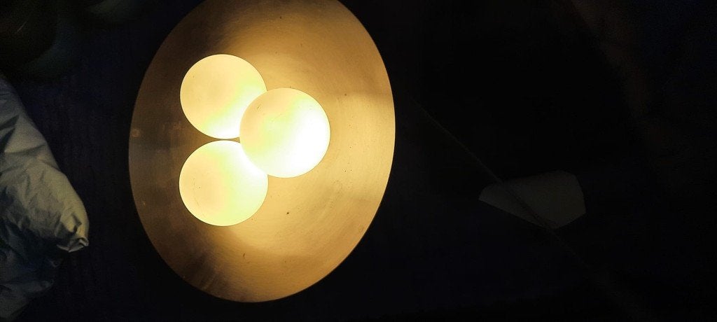 verlichte schaal, Schaal, Rond, Ophalen of Verzenden, Zo goed als nieuw