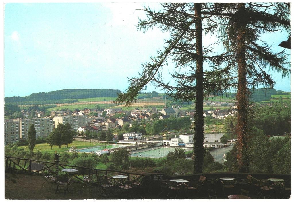 966736 Valkenburg Panorama 1974 Gelopen met postzegel, Ophalen of Verzenden, 1960 tot 1980, Gelopen, Limburg