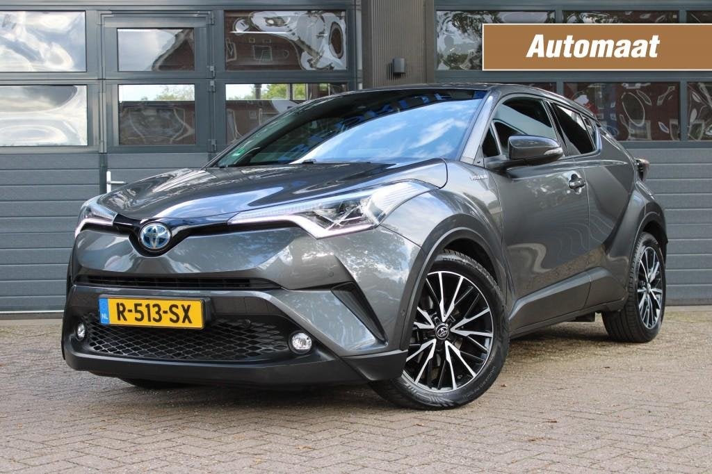 Toyota C-HR 1.8 HYBRID PREMIUM Stoel/stuurverwarming , Afn., Auto's, Lane Keeping Assist, Euro 6, 4 cilinders, Met garantie (alle)
