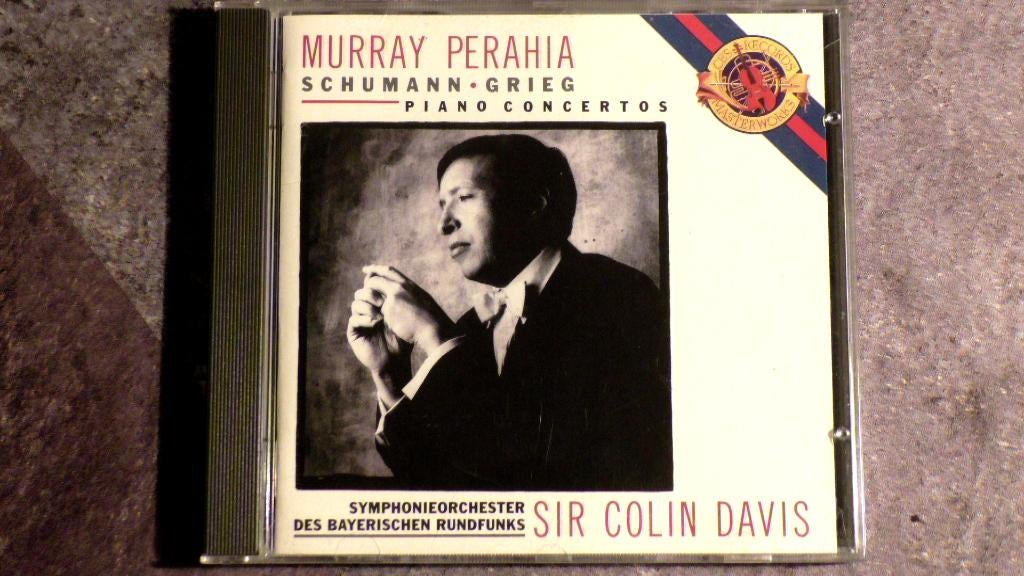 Grieg? Schumann: Pianoconcerten - Perahia/ Davis, Ophalen of Verzenden, Romantiek, Zo goed als nieuw, Overige typen