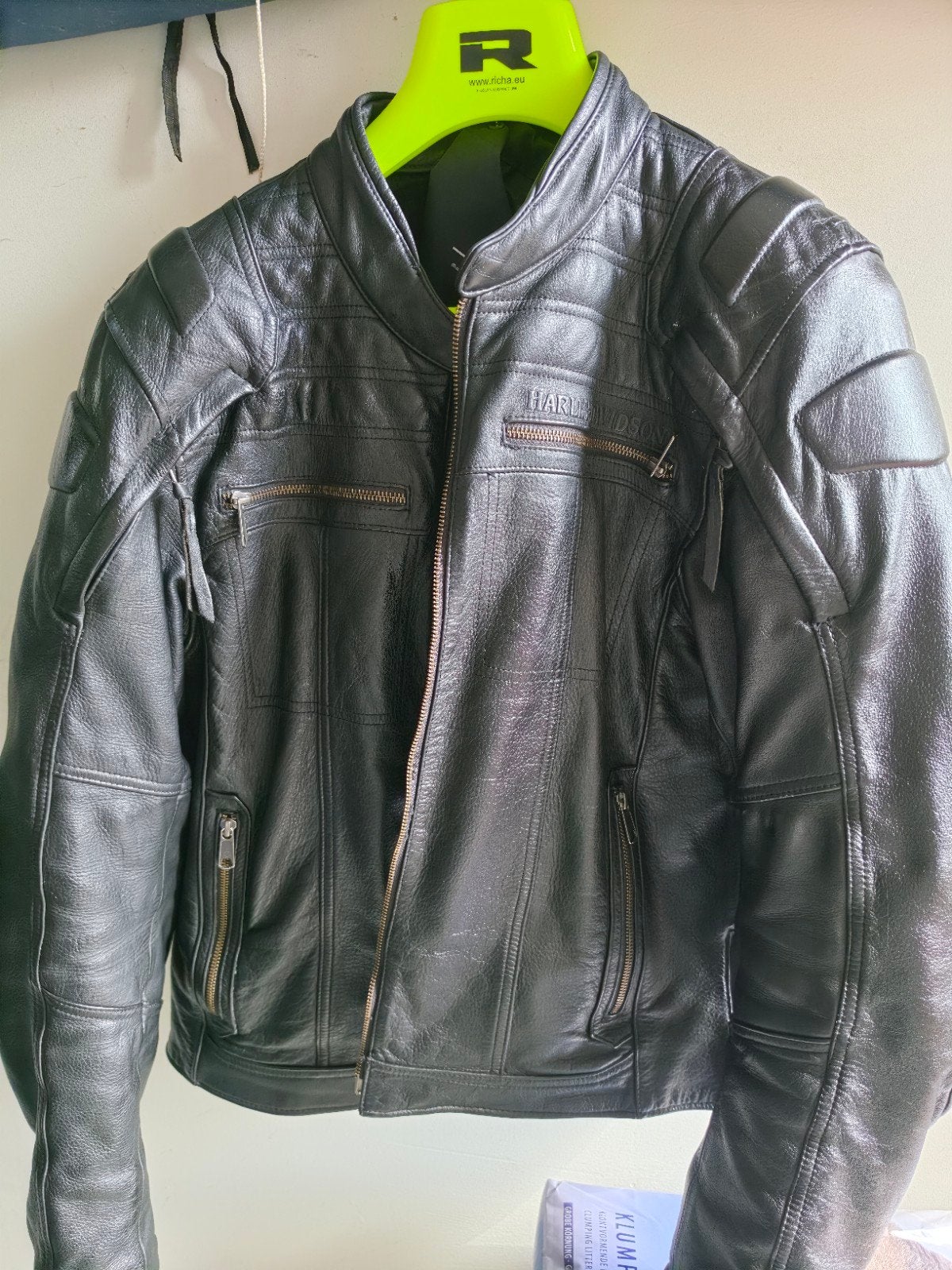 Harley Davidson Skull motorjas, Ophalen, Jas | textiel, Heren, Harley Davidson