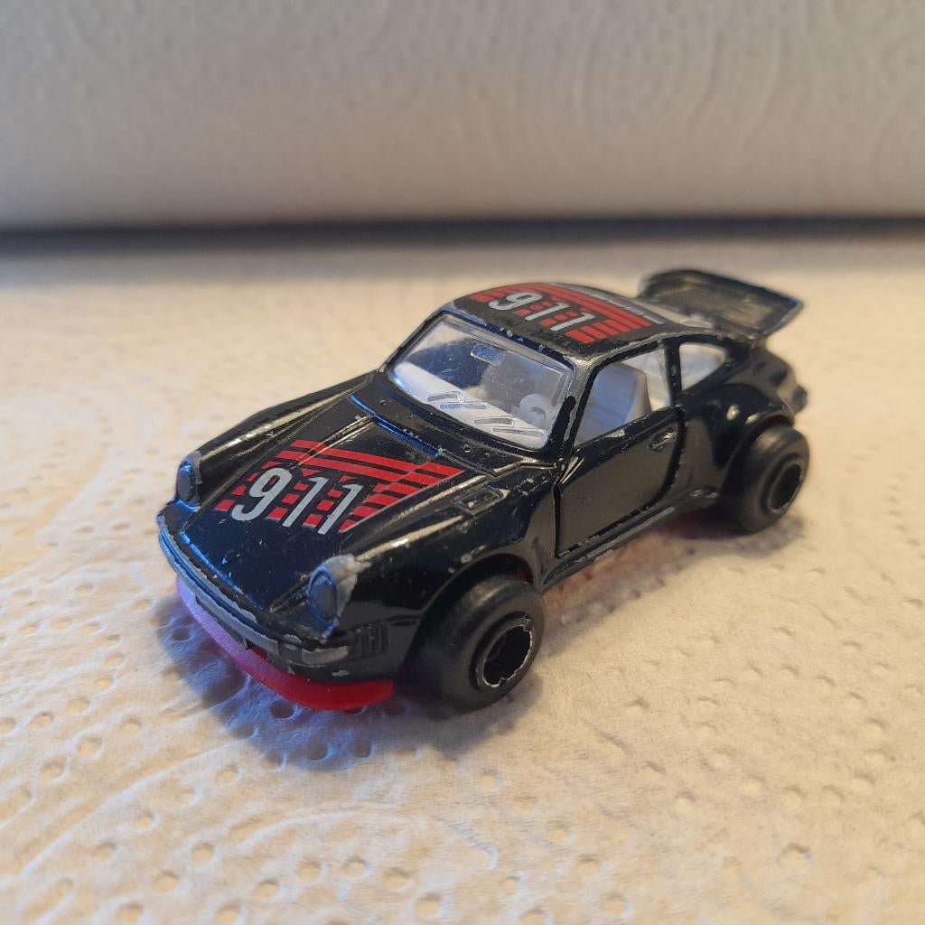 Majorette France Porsche 911, Ophalen of Verzenden, Gebruikt, Auto