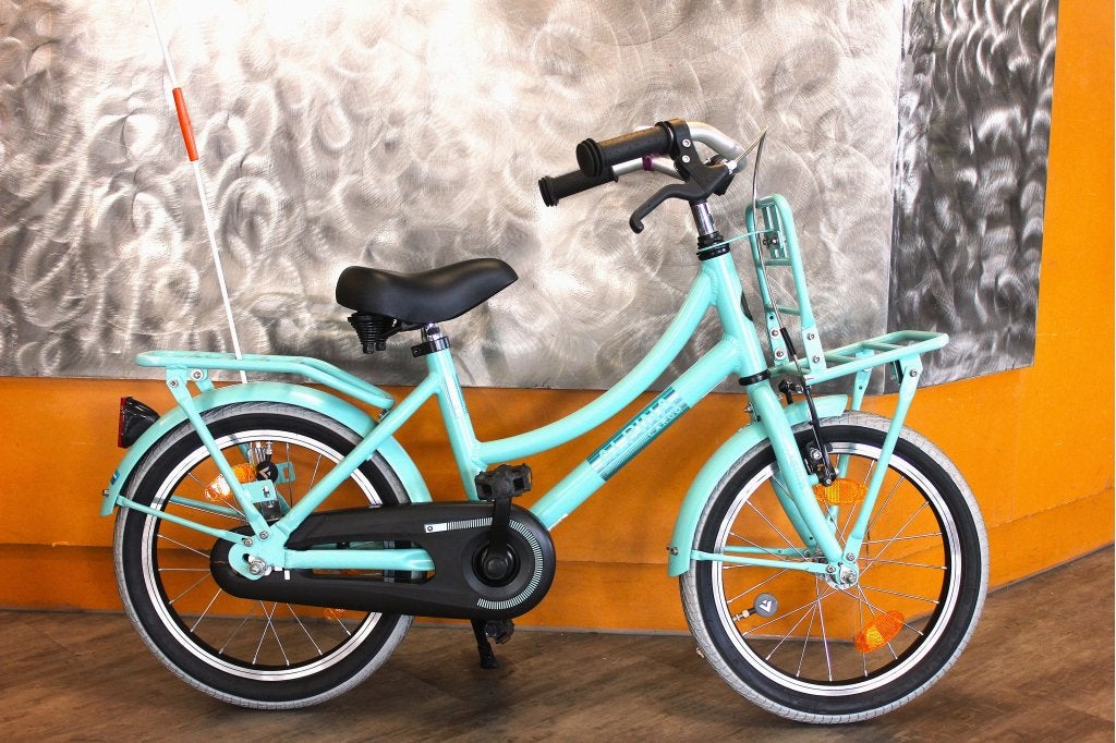 Zeer nette gebruikte Alpina Cargo meisjesfiets 16 inch, Terugtraprem, Alpina, Niet ingevuld, 16 inch