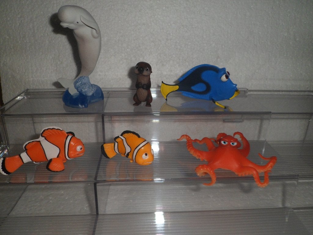 Disney Finding Nemo figuurtjes, Ophalen, Overige figuren, Zo goed als nieuw, Beeldje of Figuurtje