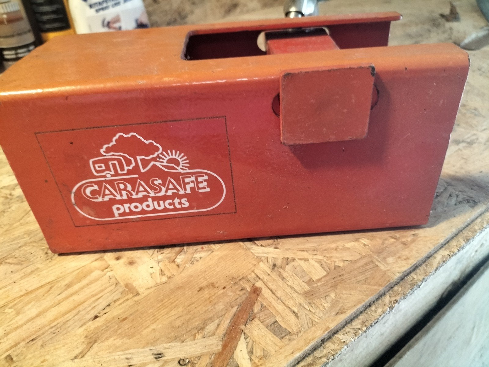 Carasafe disselslot voor caravan of aanhanger, Ophalen, Gebruikt