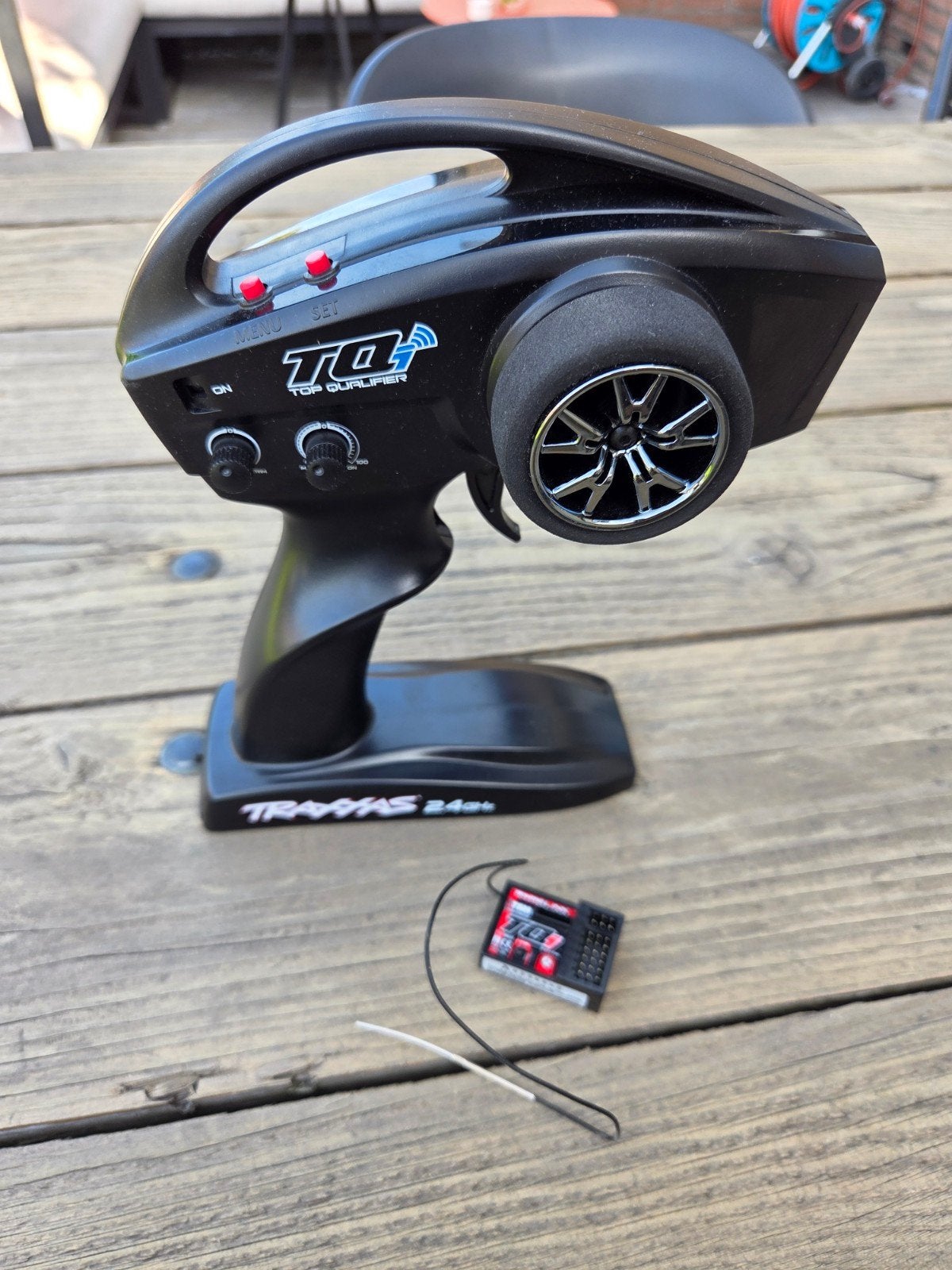 Traxxas TQI handzender + ontvanger incl TSM, Ophalen of Verzenden, Gebruikt, Elektro, Onderdeel